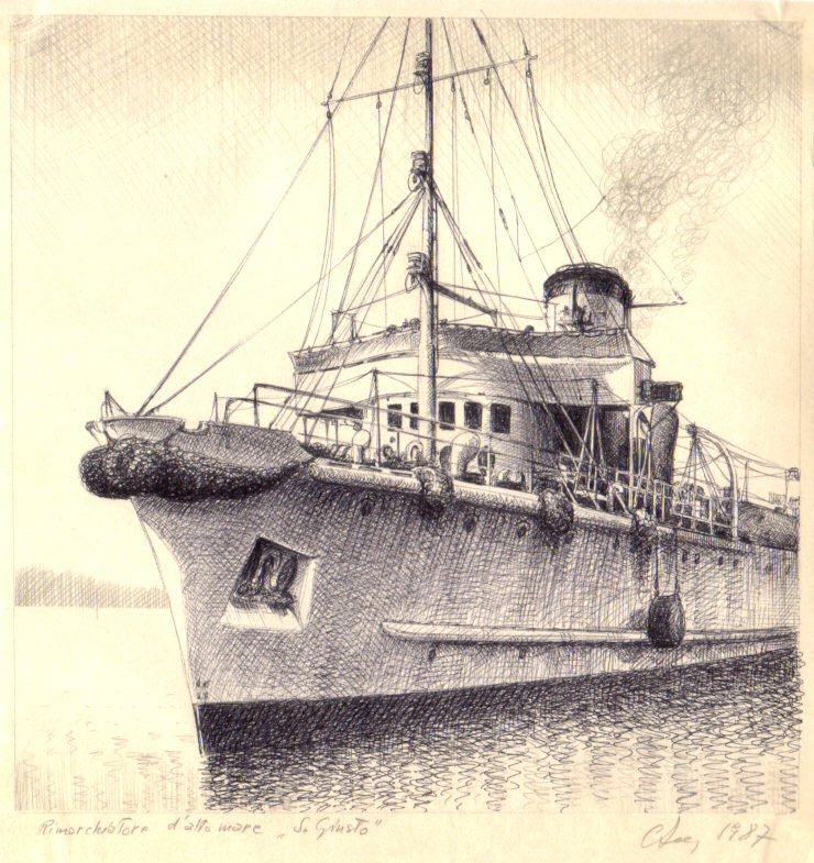 1942 - Rimorchiatore  d'alto mare 'San Giusto'